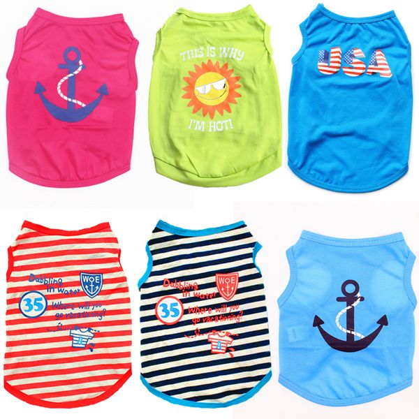 Sublimation Printing Sun Dog Clothes For Dogs Summer Dog Apparel Shirt Chihuahua Yorkies Cotton Doggy Costumes Cat Clothing Vest, As follows
Sublimation Printing Sun Dog Clothes For Dogs Summer Dog Apparel Shirt Chihuahua Yorkies Cotton Doggy Costumes Cat Clothing Vest, As follows