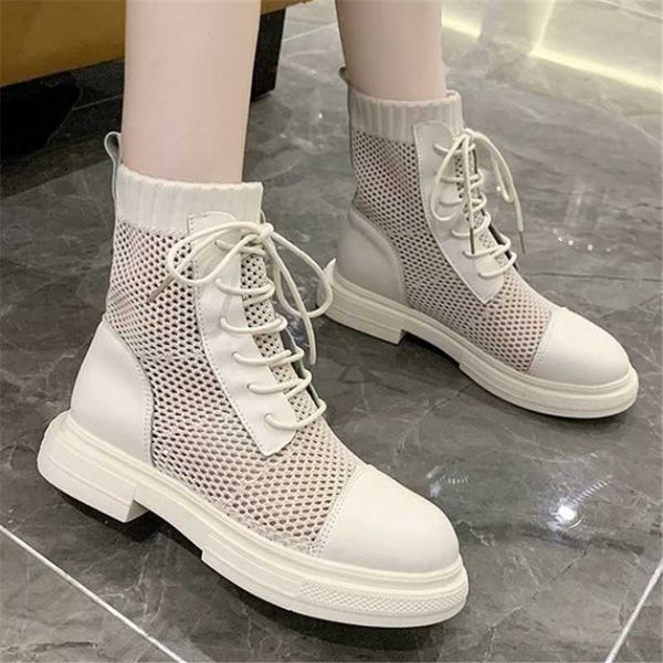 fashion hollow out mesh spring summer ankle boots for women breathable platform casual shoes woman med heels short booties, Black
fashion hollow out mesh spring summer ankle boots for women breathable platform casual shoes woman med heels short booties, Black