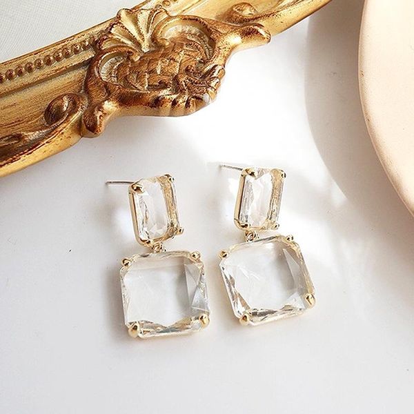 dangle & chandelier fashion s925 needle square earrings for women luxury designer creativity temperament jewelry girl woman's g, Silver
dangle & chandelier fashion s925 needle square earrings for women luxury designer creativity temperament jewelry girl woman's g, Silver