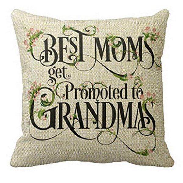 pillow case mother's day gifts moms get promoted to grandmas blessing flower characters linen throw cushion cover home
pillow case mother's day gifts moms get promoted to grandmas blessing flower characters linen throw cushion cover home