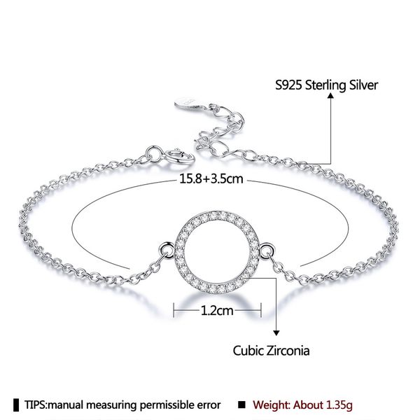 fashion boutique sterling silver womens bracelet sterling silver classic circle bracelet inlaid zircon bracelet for women, Golden;silver
fashion boutique sterling silver womens bracelet sterling silver classic circle bracelet inlaid zircon bracelet for women, Golden;silver
