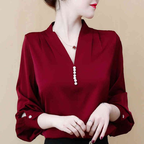 blouses women beading v-neck office ladies blusas long sleeve chiffon blouse women shirts womens and blouses c373 210426, White
blouses women beading v-neck office ladies blusas long sleeve chiffon blouse women shirts womens and blouses c373 210426, White