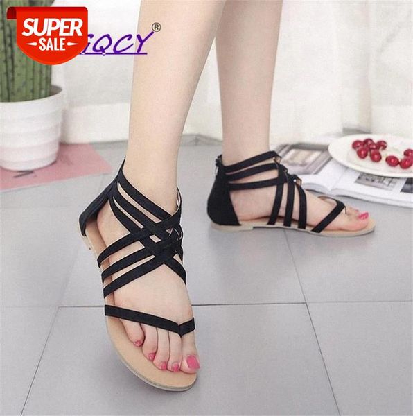 suede riband gladiator pinch flat sandals women 2019 summer shoes european american hollow zipper large size female #s678, Black
suede riband gladiator pinch flat sandals women 2019 summer shoes european american hollow zipper large size female #s678, Black