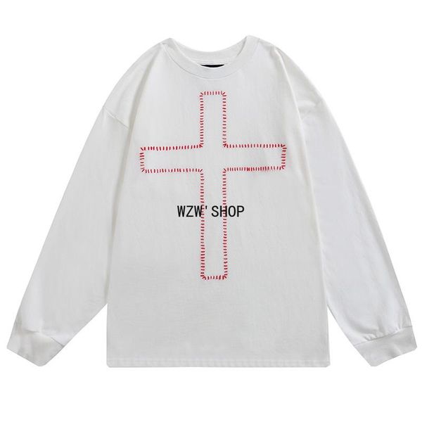 men's t-shirts print long sleeve cotton mens tshirts crew neck vibe style white black casual oversize tees loose couple
men's t-shirts print long sleeve cotton mens tshirts crew neck vibe style white black casual oversize tees loose couple