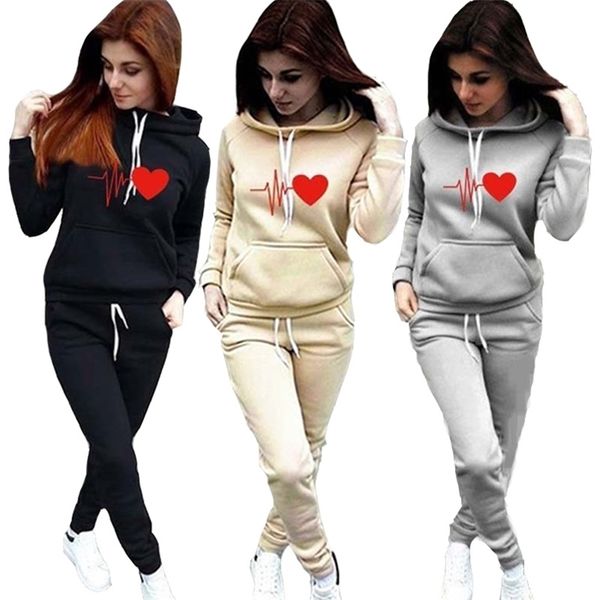 women's tracksuit hoodies 2 piece set sweatshirt + pant sport suit spring and autumn sportswear 220315, White
women's tracksuit hoodies 2 piece set sweatshirt + pant sport suit spring and autumn sportswear 220315, White