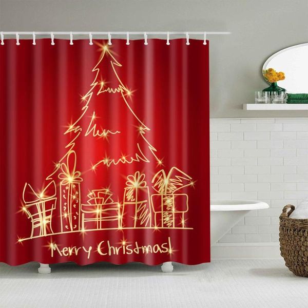 shower curtain christmas tree gift box red bath accessories with 12 hooks waterproof polyester fabric bathroom xmas decoration curtains
shower curtain christmas tree gift box red bath accessories with 12 hooks waterproof polyester fabric bathroom xmas decoration curtains