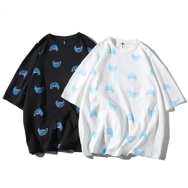 men's t-shirts european and american summer t-shirts printed fashion short sleeves loose casual at962 fjo6, White;black
men's t-shirts european and american summer t-shirts printed fashion short sleeves loose casual at962 fjo6, White;black