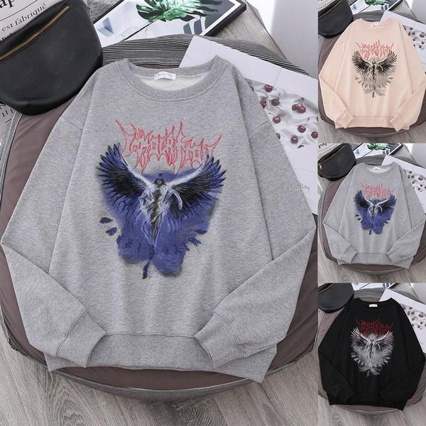 women's hoodies & sweatshirts y2k vintage angel gothic ladies hoodie punk harajuku winter print dark aesthetic fairy death rock style s, Black
women's hoodies & sweatshirts y2k vintage angel gothic ladies hoodie punk harajuku winter print dark aesthetic fairy death rock style s, Black