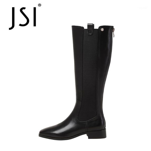 boots jsi knee-high woman winter black genuine leather little square toe ladies elastic low jo6521
boots jsi knee-high woman winter black genuine leather little square toe ladies elastic low jo6521