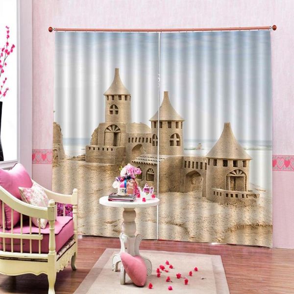 curtain & drapes custom curtains sand sculpture art castle decoration european 3d for living room blackout
curtain & drapes custom curtains sand sculpture art castle decoration european 3d for living room blackout