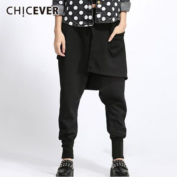 women's pants & capris chicever korean patchwork pocket pant high waist oversize casual cross female streetwear 2021 fashion clothes, Black;white
women's pants & capris chicever korean patchwork pocket pant high waist oversize casual cross female streetwear 2021 fashion clothes, Black;white