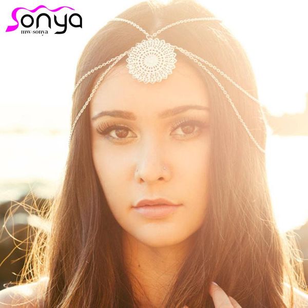 hair clips & barrettes mwsony big sunflower pendants headbands for women lady jewelry boho girls multi-layers head chain 3i1003, Golden;silver
hair clips & barrettes mwsony big sunflower pendants headbands for women lady jewelry boho girls multi-layers head chain 3i1003, Golden;silver