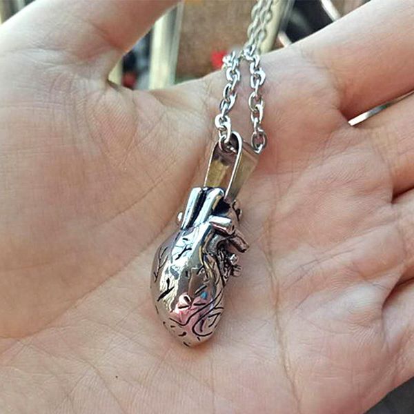 pendant necklaces necklace men pendants stainless steel heart chain hip hop gifts for male accessories long jewelry on the neck, Silver
pendant necklaces necklace men pendants stainless steel heart chain hip hop gifts for male accessories long jewelry on the neck, Silver