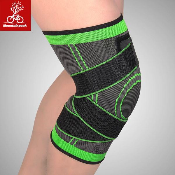 elbow & knee pads mountainpeak sports pads, men's ties summer fitness basketball equipment running badminton protectors rodilleras depo, Black;gray