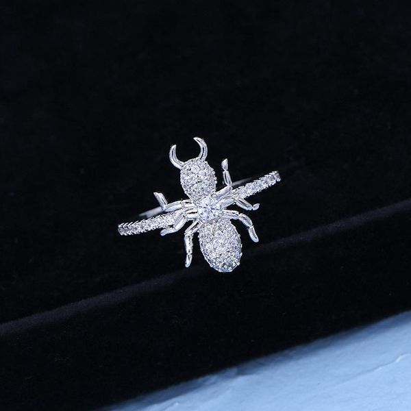 cluster rings swour fashion jewelry white gold color ant design cubic zirconia ring femme s698, Golden;silver
cluster rings swour fashion jewelry white gold color ant design cubic zirconia ring femme s698, Golden;silver