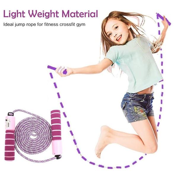 children and adults skipping rope with counter antiskid handle anti-skid hand jump ropes
children and adults skipping rope with counter antiskid handle anti-skid hand jump ropes