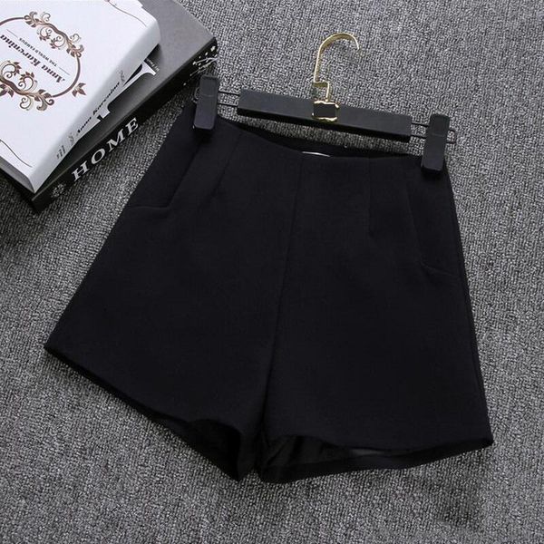women's shorts summer fashion women skirts high waist casual suit black white short pants ladies, White;black
women's shorts summer fashion women skirts high waist casual suit black white short pants ladies, White;black