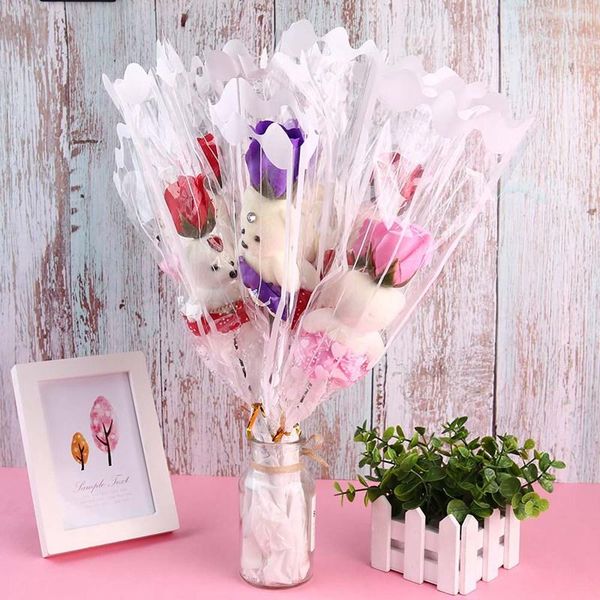 decorative flowers & wreaths 1pc rose soap with little bear bath flower petal gift box for birthday wedding valentine's day love
decorative flowers & wreaths 1pc rose soap with little bear bath flower petal gift box for birthday wedding valentine's day love