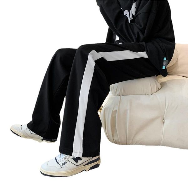 men's pants 2021 youth men casual trousers summer comfortable and breathable thin contrast color, Black
men's pants 2021 youth men casual trousers summer comfortable and breathable thin contrast color, Black