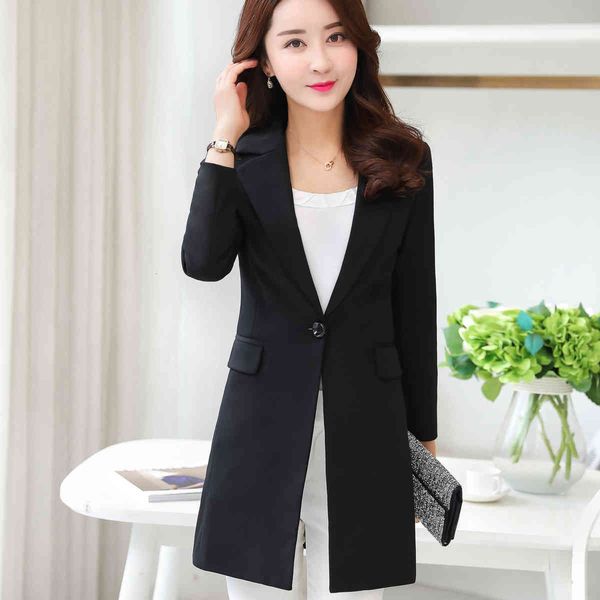 women's jackets white black women blazers and spring autumn fashion single button femenino ladies female plus size wao2, Black;brown
women's jackets white black women blazers and spring autumn fashion single button femenino ladies female plus size wao2, Black;brown