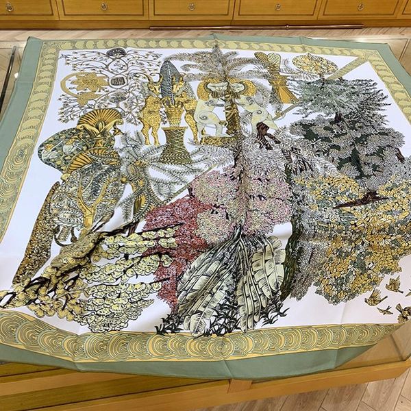 scarves jungle lion print 100% natural silk scarf neckerchief luxury wraps for women fashion head hijab 35"x35", Blue;gray
scarves jungle lion print 100% natural silk scarf neckerchief luxury wraps for women fashion head hijab 35"x35", Blue;gray