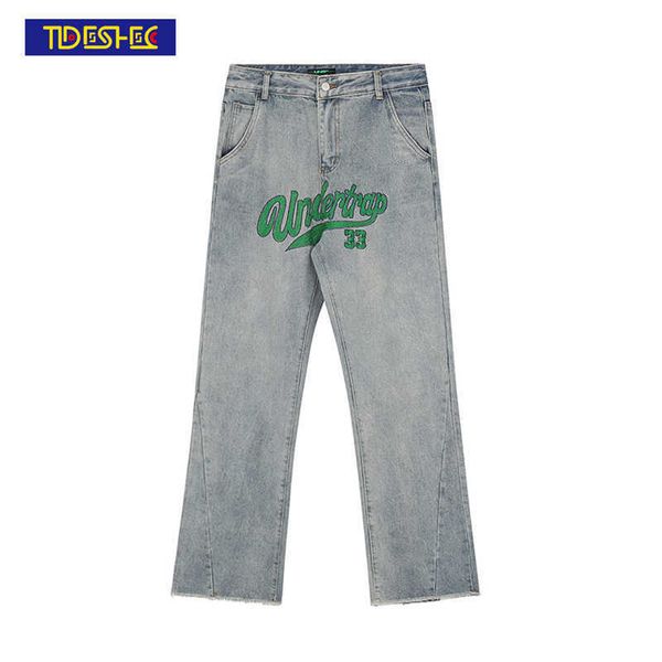 tideshec embroidered raw edge flare jeans men/women high waist letter pants streetwear hip hop wide leg denim flared pants 211009, Blue
tideshec embroidered raw edge flare jeans men/women high waist letter pants streetwear hip hop wide leg denim flared pants 211009, Blue