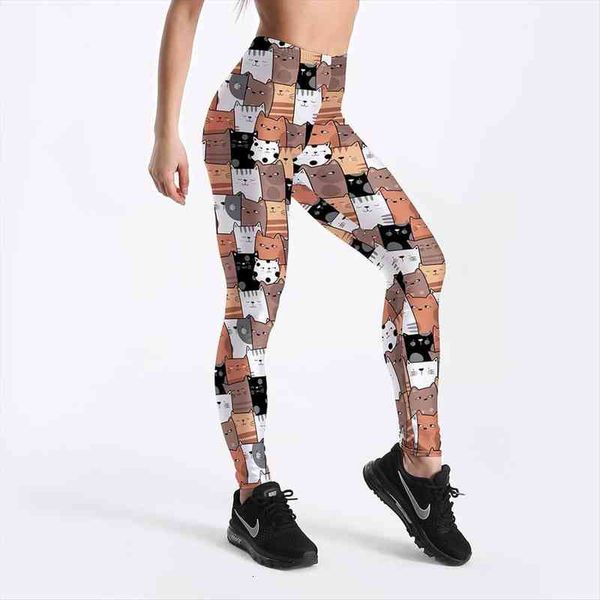 qickitout 12% elastano bonito elasticidade women leggings workout mulheres desenhos animados engraado gato push up calas, Black
qickitout 12% elastano bonito elasticidade women leggings workout mulheres desenhos animados engraado gato push up calas, Black