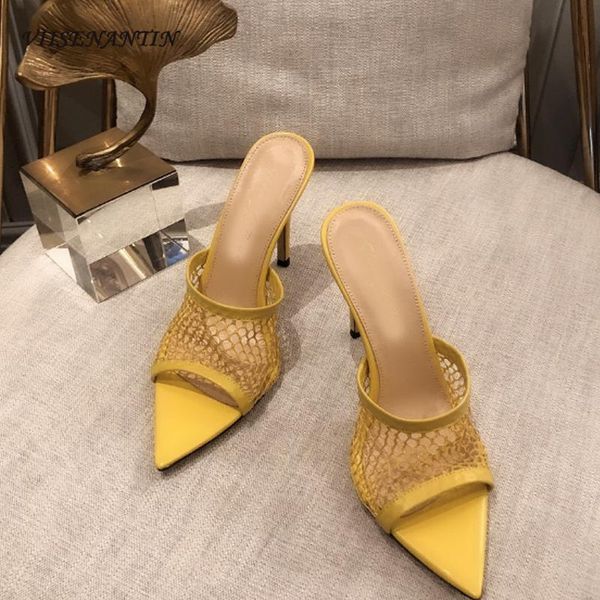 slippers 2021 summer stiletto pointed toe breathable mesh high heels women's shoes hollow heel sandals and, Black
slippers 2021 summer stiletto pointed toe breathable mesh high heels women's shoes hollow heel sandals and, Black