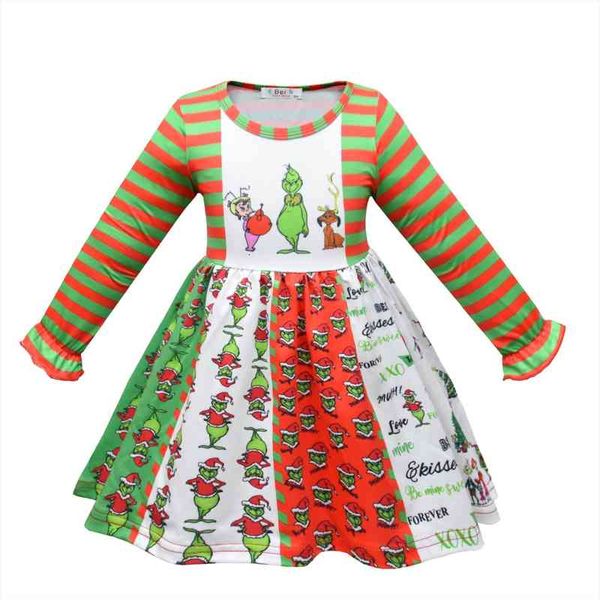 girl princess long sleeve cartoon dress pattern twirl christmas toddlers party xmas clothing, Red;yellow
girl princess long sleeve cartoon dress pattern twirl christmas toddlers party xmas clothing, Red;yellow