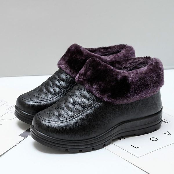 boots women fashion waterproof snow winter shoes casual lightweight ankle botas mujer warm mom, Black
boots women fashion waterproof snow winter shoes casual lightweight ankle botas mujer warm mom, Black