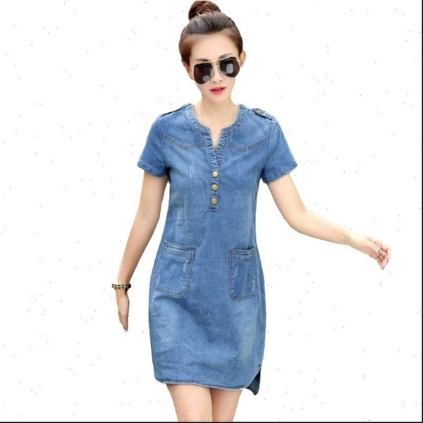 5xl denim summer plus size womens dresses short sleeve loose clothes casual cowboy dress for girls woman, Black;gray
5xl denim summer plus size womens dresses short sleeve loose clothes casual cowboy dress for girls woman, Black;gray