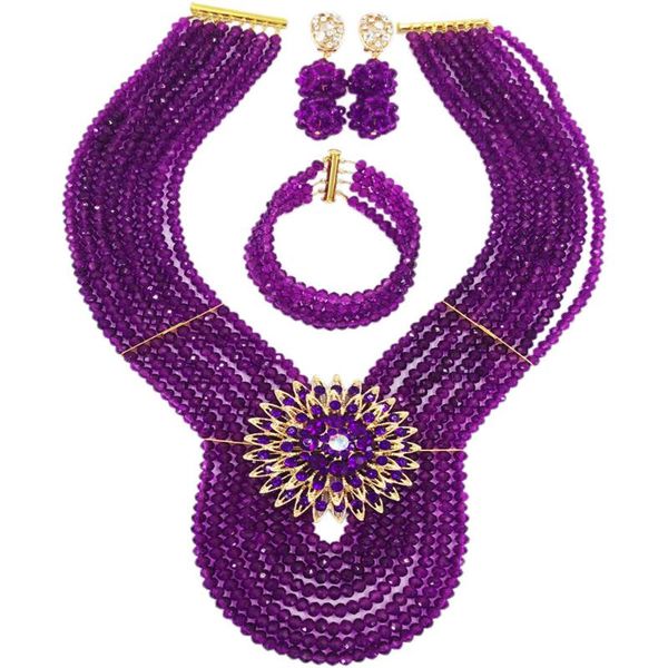 wedding jewelry sets purple crystal costume nigerian african beads necklaces set bridal 8pd14, Slivery;golden
wedding jewelry sets purple crystal costume nigerian african beads necklaces set bridal 8pd14, Slivery;golden