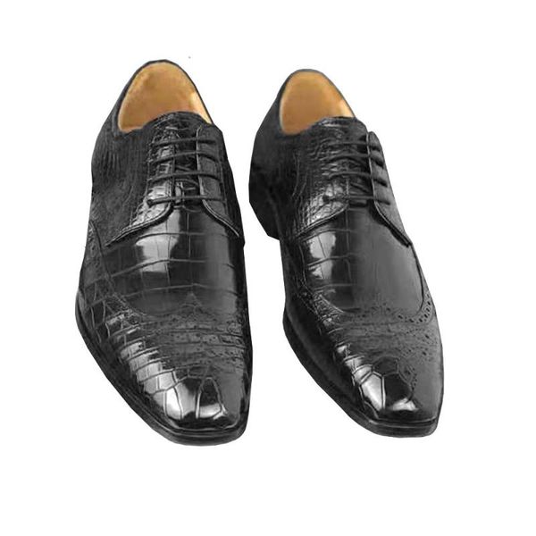 ouluoer men dress shoes crcodile male crocodile leather formal wedding, Black
ouluoer men dress shoes crcodile male crocodile leather formal wedding, Black