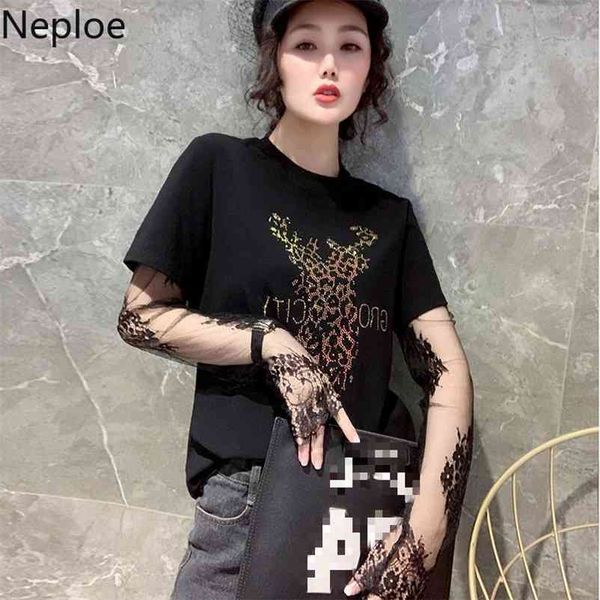 sequined fake two piece t shirts women fashion o neck lace long sleeve tees spring casual female 49700 210422, White
sequined fake two piece t shirts women fashion o neck lace long sleeve tees spring casual female 49700 210422, White