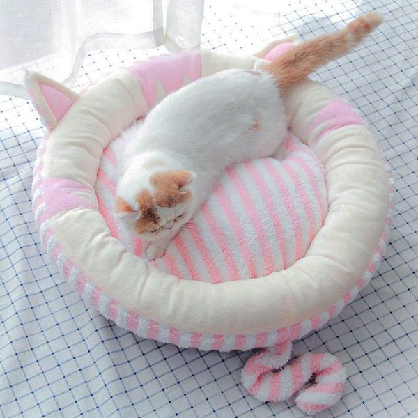 cat beds & furniture bed pp cotton pet nest mats solid print modern stylish cartoon soft breathable pink blue brown colors
cat beds & furniture bed pp cotton pet nest mats solid print modern stylish cartoon soft breathable pink blue brown colors