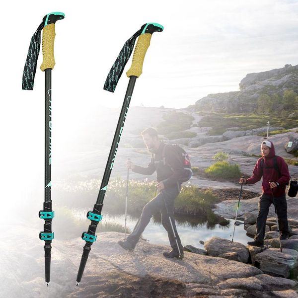 trekking poles hitorhike 195g/pc carbon fiber lightweight pole adjustable hiking walking stick 3 section for camping
trekking poles hitorhike 195g/pc carbon fiber lightweight pole adjustable hiking walking stick 3 section for camping