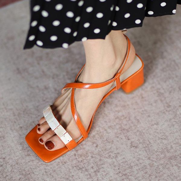 concise women sandals comfort square heels summer shoes for woman bucke back strap ladies party orange beige apricot, Black
concise women sandals comfort square heels summer shoes for woman bucke back strap ladies party orange beige apricot, Black