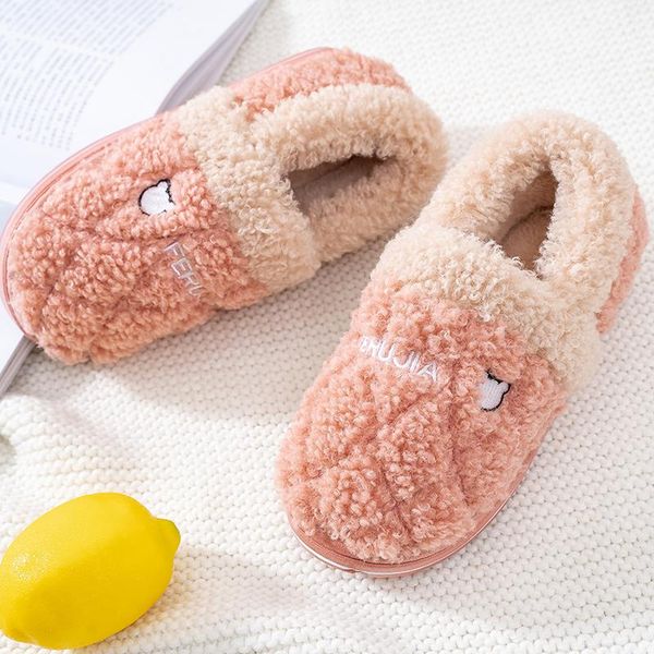 winter 2021 home women cotton slippers plush lovely cartoon non-slip soft indoor outdoor lovers furry slides plus velvet shoes., Black
winter 2021 home women cotton slippers plush lovely cartoon non-slip soft indoor outdoor lovers furry slides plus velvet shoes., Black