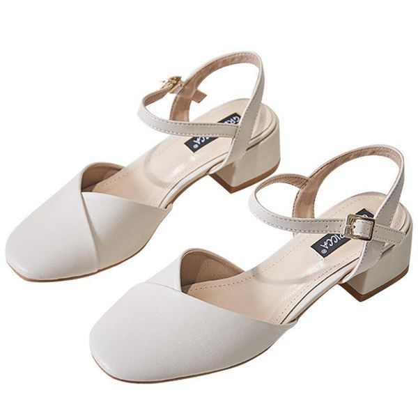 sandals fashion women's stitching upper simple and versatile elegant baotou outdoor 2021, Black
sandals fashion women's stitching upper simple and versatile elegant baotou outdoor 2021, Black