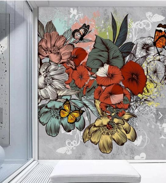 wallpapers nordic vintage flower buttefly wallpaper hand painted wall mural art decor paper roll contact floral
wallpapers nordic vintage flower buttefly wallpaper hand painted wall mural art decor paper roll contact floral