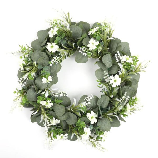 decorative flowers & wreaths garland pendant decoration simulation wearth eucalyptus leaf grass ring wreath champagne durable white wall han 
decorative flowers & wreaths garland pendant decoration simulation wearth eucalyptus leaf grass ring wreath champagne durable white wall han