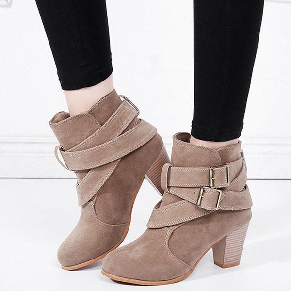 boots women ankle ladies pumps pointed toe shoes office female pu leather high heels buckle strap fashion style 2021, Black
boots women ankle ladies pumps pointed toe shoes office female pu leather high heels buckle strap fashion style 2021, Black