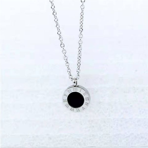 design jewelry korean fashion titanium steel shell clavicle chain necklace is a versatile accessory for clothing, Black
design jewelry korean fashion titanium steel shell clavicle chain necklace is a versatile accessory for clothing, Black