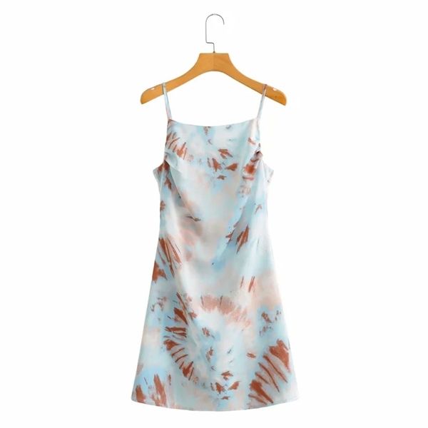 women summer spaghetti strap mini dress tie dye printed o-neck sleeveless sling bodycon 210524, Black;gray
women summer spaghetti strap mini dress tie dye printed o-neck sleeveless sling bodycon 210524, Black;gray