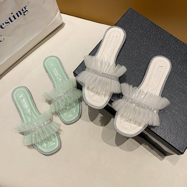 slippers student summer style fairy flat female outer wear lace rhinestone one-word drag open-toed sandals x768 2tyd, Black
slippers student summer style fairy flat female outer wear lace rhinestone one-word drag open-toed sandals x768 2tyd, Black