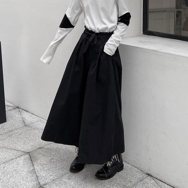 women's pants & capris loose plus size pleated bandage women clothes 2021 spring personality elastic waist pocket wide leg xj3912, Black;white
women's pants & capris loose plus size pleated bandage women clothes 2021 spring personality elastic waist pocket wide leg xj3912, Black;white