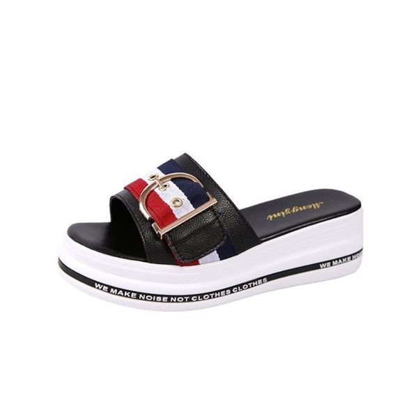 official website 70% off outlet summer new luxury women platform wedges slippers beach female fashion heeled shoes ladies slides tong femme, Black
official website 70% off outlet summer new luxury women platform wedges slippers beach female fashion heeled shoes ladies slides tong femme, Black