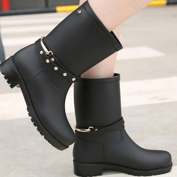 boots water shoes spring and summer accessories frosted pvc belt liner in the tube wear-resistant waterproof rain with sock, Black
boots water shoes spring and summer accessories frosted pvc belt liner in the tube wear-resistant waterproof rain with sock, Black
