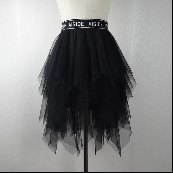 tulle faldas mujer moda womens skirts elastic high waist mesh pleated mini tutu short for women fashion letter, Black
tulle faldas mujer moda womens skirts elastic high waist mesh pleated mini tutu short for women fashion letter, Black