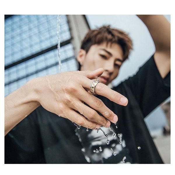 cluster rings steel soldier mahjong character chinese style ring stainless fashion cool jewelry, Golden;silver
cluster rings steel soldier mahjong character chinese style ring stainless fashion cool jewelry, Golden;silver